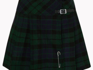 Ladies Black Watch Mini Tartan Kilt - Black Watch Mini Kilt