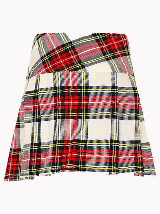 Women Dress Stewart Tartan Mini Kilt B