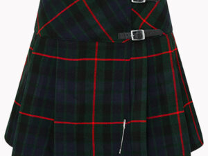 Women Gun Tartan Mini Kilt - Gun Mini Tartan Kilt