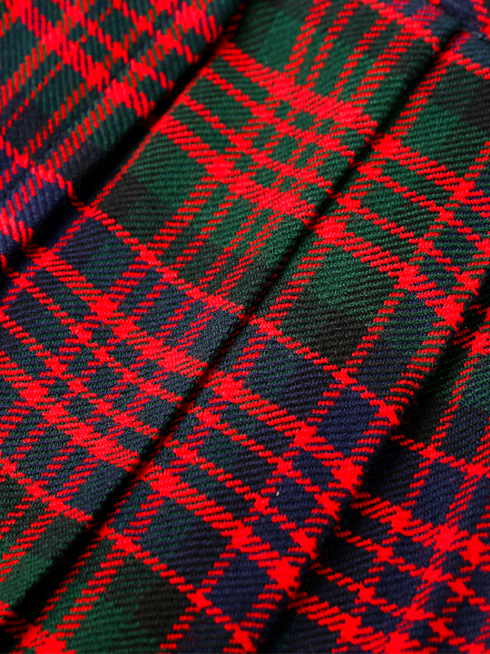 Women Macdonald Tartan Kilt Skirt SF