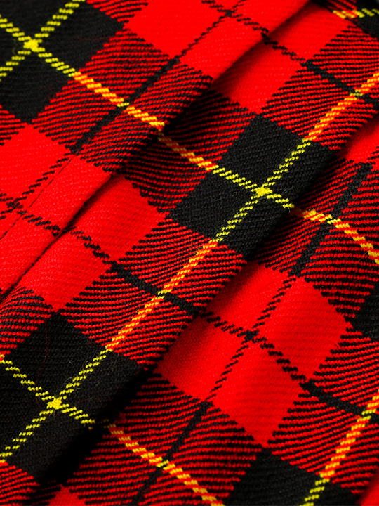 Women Wallace Tartan Mini Kilt. B