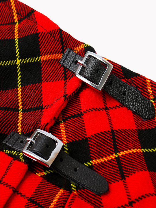 Women Wallace Tartan Mini Kilt. S