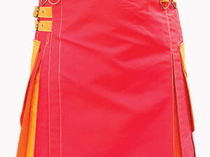 Red and Orange utility Kilt