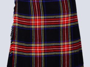 Black Stewart Tartan Kilt - Traditional Scottish Highland Wear